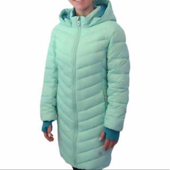 Spyder youth long puffer jacket Clearance